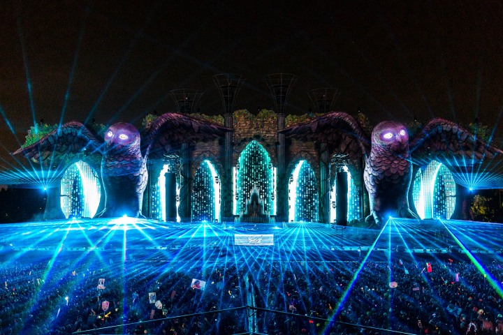 EDC, EDM, Electric Daisy Carnival, Lazers, Music