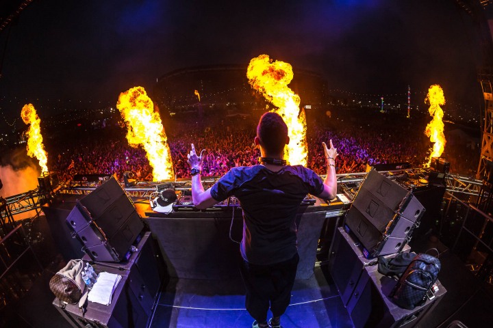 Afrojack, EDC, EDC New York, EDC NY, EDM, Electric Daisy Carnival, Fire, Music