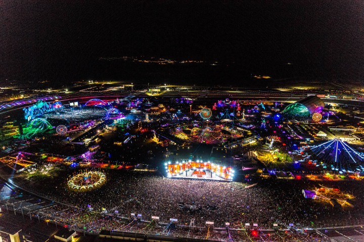 Aerial Photography, AGP Favorite, EDC, EDC Las Vegas, EDC LV, EDM, Electric Daisy Carnival, Music