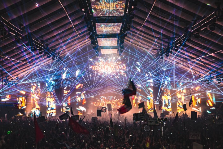 Countdown, EDM, Lazers, Music
