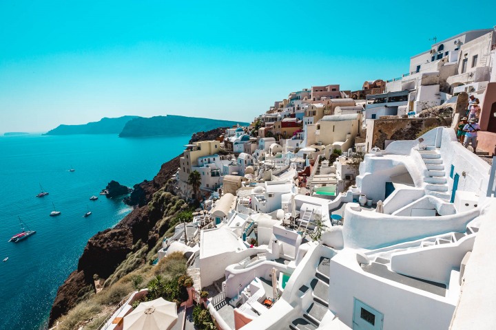 Europe, Greece, Oia, Santorini, Travel