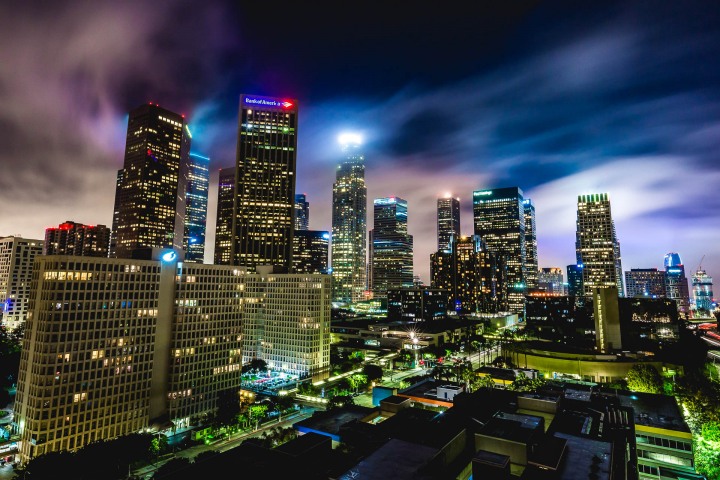 California, Downtown, Los Angeles, North America, Skyline, Travel, United States