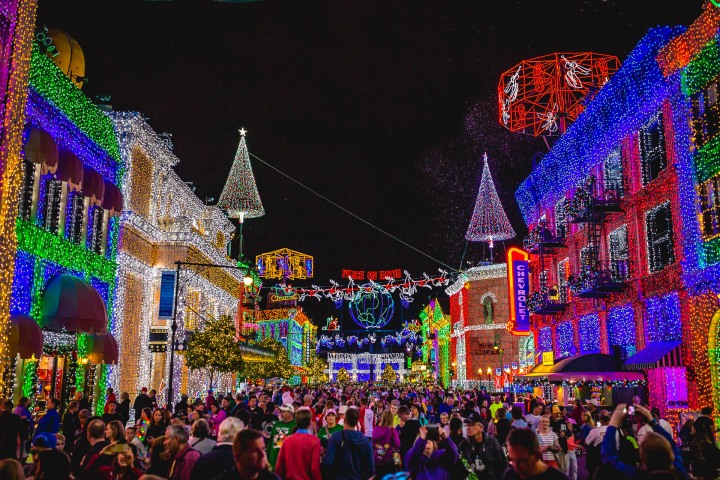 AGP Favorite, Disney, Florida, North America, Orlando, The Osborne Family Spectacle of Dancing Lights, Travel, United States