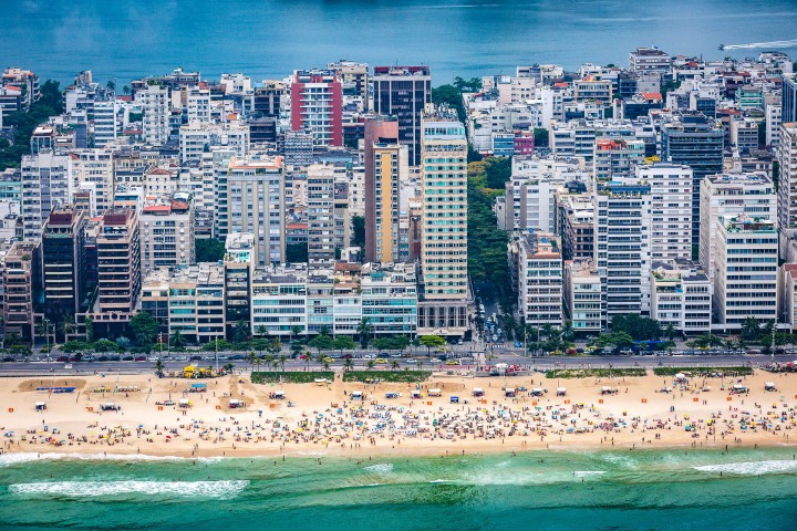 Aerial Photography, AGP Favorite, Brazil, Copacabana Beach, Rio de Janeiro, South America, Travel