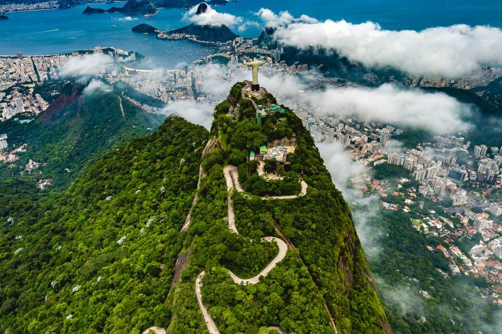 Aerial Photography, AGP Favorite, Brazil, Christ the Redeemer, Rio de Janeiro, South America, Travel, AGP, Alex G Perez, www.AGPfoto.com