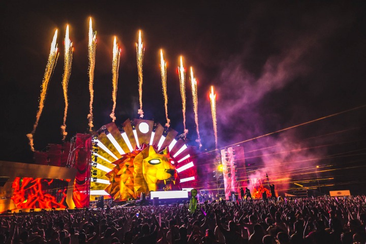 EDM, Life In Color, Music, Pyro