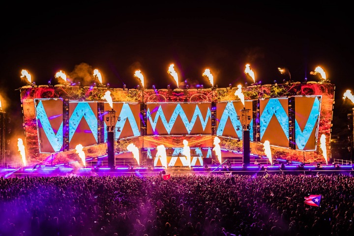 EDC, EDC New York, EDC NY, EDM, Electric Daisy Carnival, Fire, Music