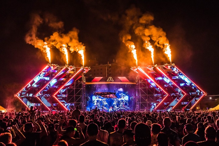 EDM, Fire, Music, SAMF, Spring Awakening Festival