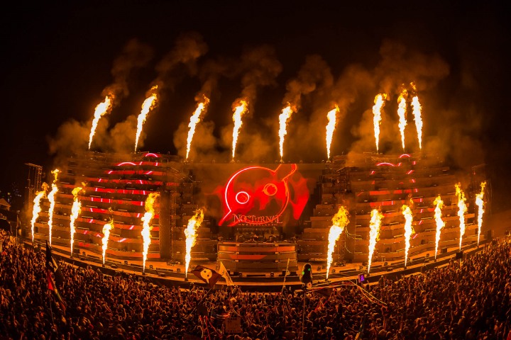 EDM, Fire, Music, Nocturnal Wonderland