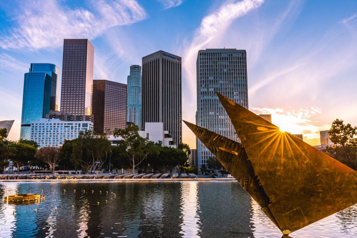 California, Downtown, Los Angeles, North America, Skyline, Sunset, Travel, United States, AGP, Alex G Perez, www.AGPfoto.com