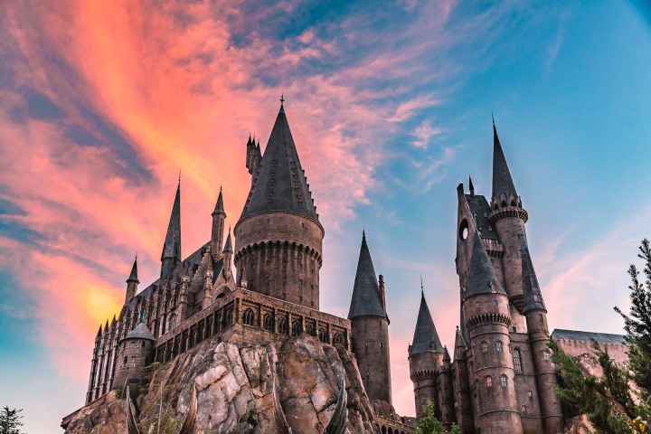 Diagon Alley, Florida, Harry Potter, Hogwarts School of Witchcraft and Wizardry, North America, Orlando, Sunset, Travel, United States