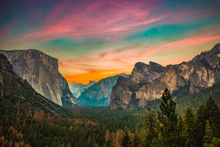 AGP Favorite, California, North America, Sunset, United States, Yosemite National Park