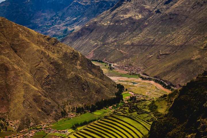 Cusco, Ollantaytambo, Peru, Pisac, South America, Terraced fields, Travel