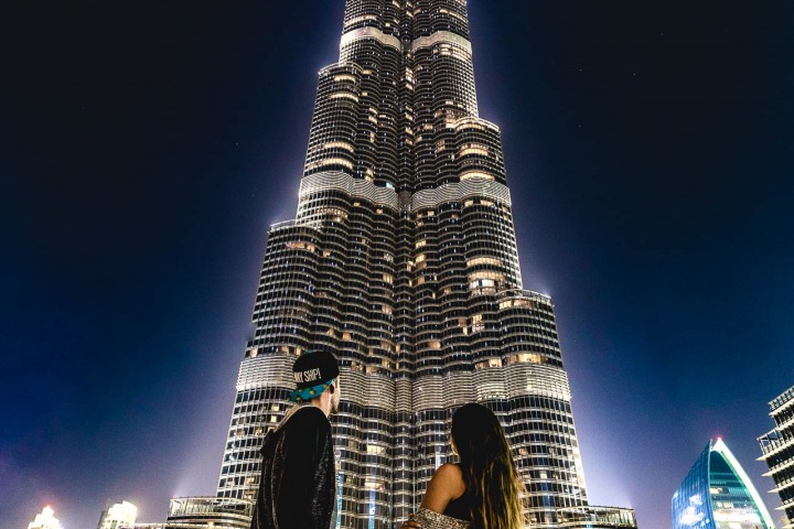 Burj Khalifa, Dubai, Middle East, Travel, United Arab Emirates
