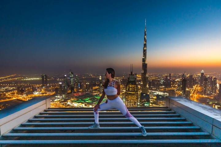 Burj Khalifa, Dubai, Middle East, Skyline, Sunset, Travel, United Arab Emirates, AGP, Alex G Perez, www.AGPfoto.com