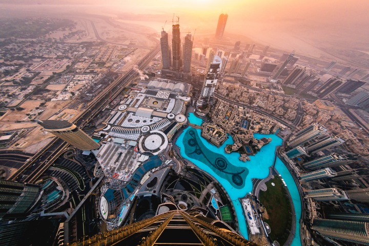 Atop the Burj Khalifa, Burj Khalifa, Middle East, Travel, United Arab Emirates