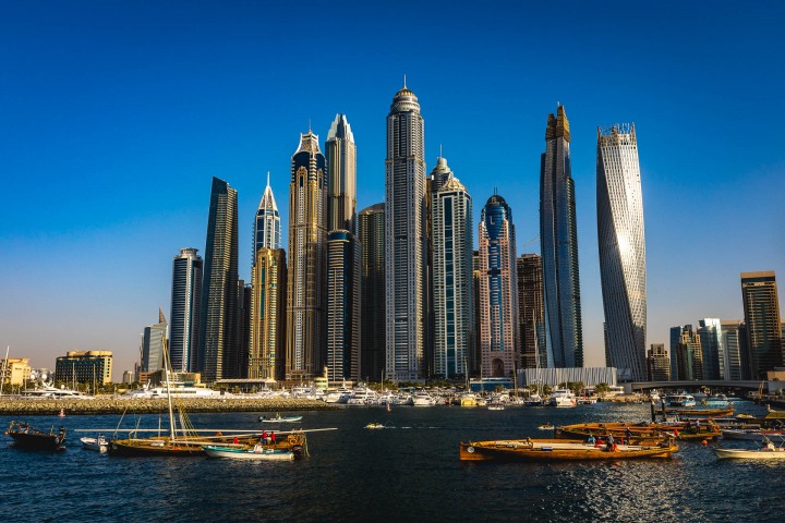 Dubai, Marina, Middle East, Skyline, Travel, United Arab Emirates