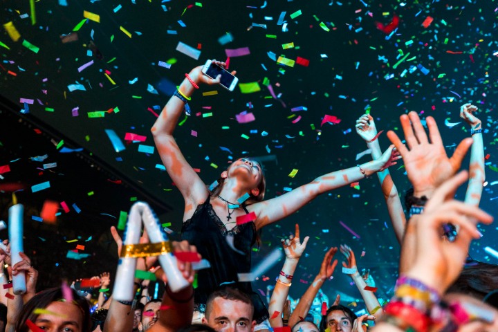 Confetti, EDM, Music, Untold