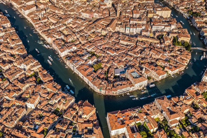 Aerial Photography, Canal, Europe, Italy, Travel, Venetian Lagoon, Venice