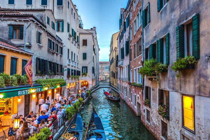 Canal, Europe, Gondola, Italy, Travel, Venetian Lagoon, Venice