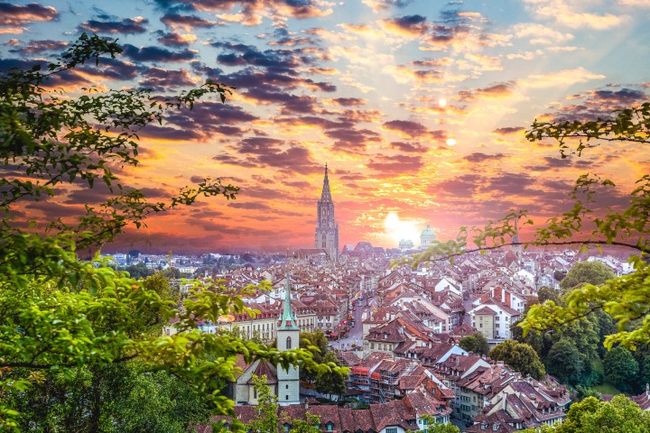 AGP Favorite, Bern, Europe, Sunset, Switzerland, The Cathedral of Bern, Travel, AGP, Alex G Perez, www.AGPfoto.com