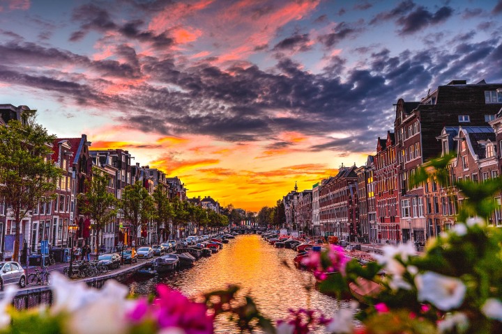 AGP Favorite, Amsterdam, Canal, Europe, Netherlands, Sunset, Travel