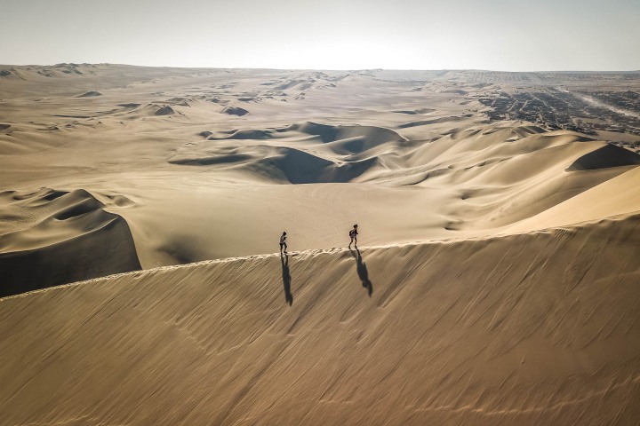 Aerial Photography, AGP Favorite, Desert, Huacachina, Ica, Peru, Sand dunes, South America, Travel