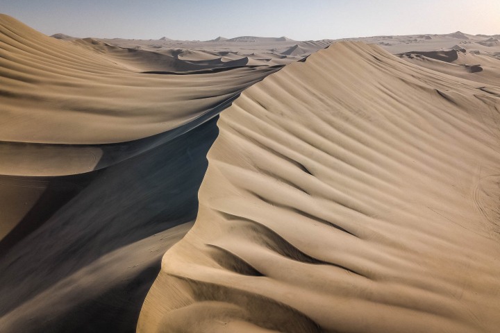 Aerial Photography, AGP Favorite, Desert, Huacachina, Ica, Peru, Sand dunes, South America, Travel