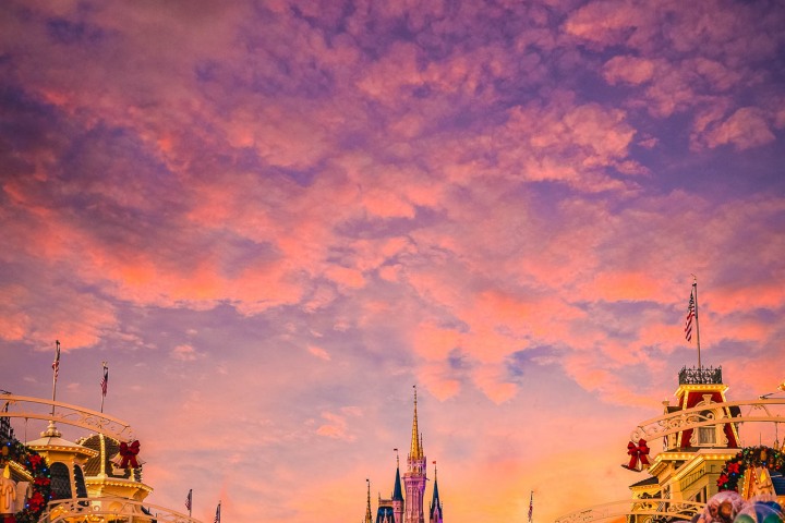 AGP Favorite, Disney, Florida, Magic Kingdom, North America, Orlando, Sunset, Travel, United States, AGP, Alex G Perez, www.AGPfoto.com