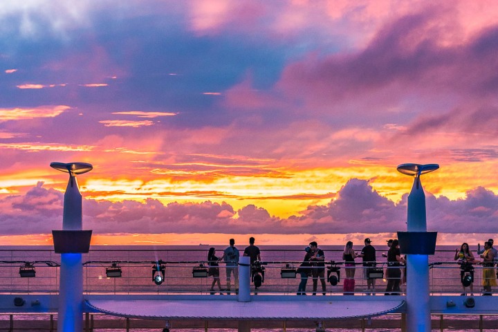 EDM, Holy Ship, Music, Sunset