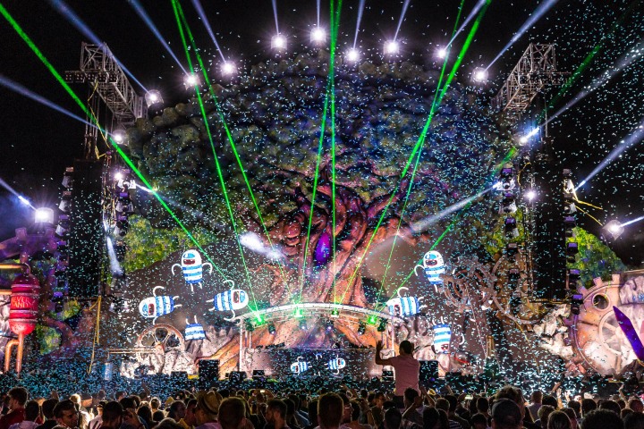 Confetti, EDM, Lazers, Music, NeverLand