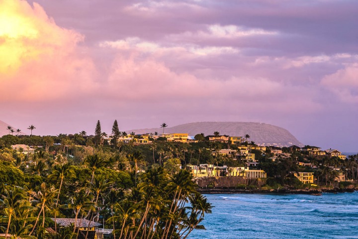 Hawaii, Honolulu, North America, Sunset, Travel, United States