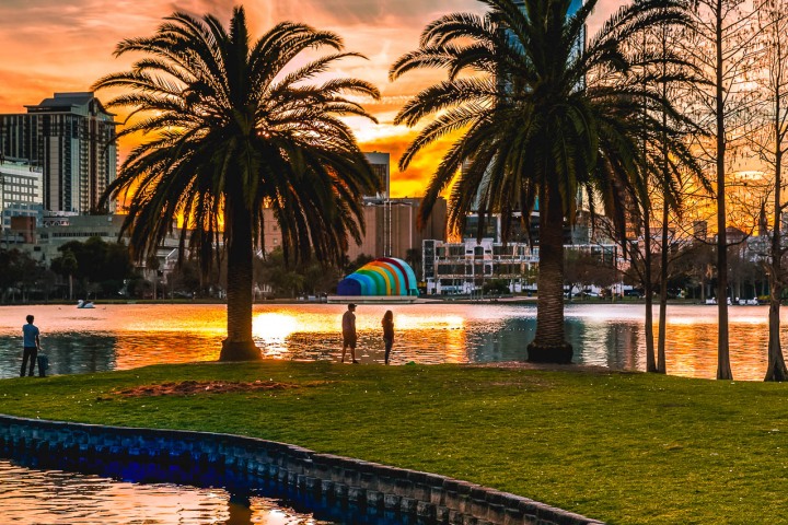 Downtown, Florida, Lake Eola, North America, Orlando, Skyline, Sunset, Travel, AGP, Alex G Perez, www.AGPfoto.com