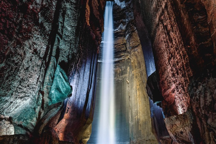 AGP Favorite, Cave, Chattanooga, North America, Ruby Falls, Tennessee, Travel, United States, Waterfall, AGP, Alex G Perez, www.AGPfoto.com