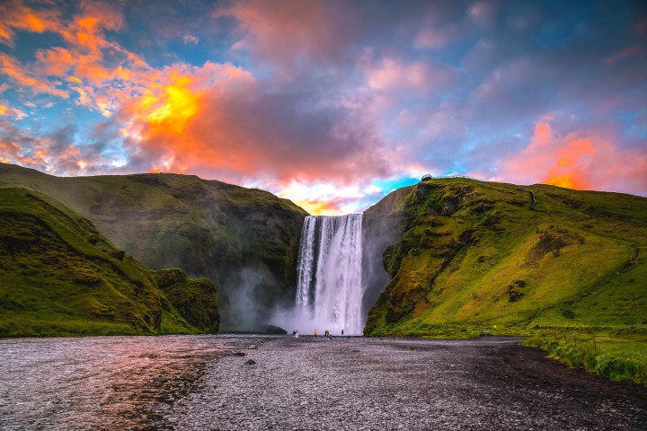 AGP Favorite, Europe, Iceland, Skógafoss, Sunset, Travel, Waterfall