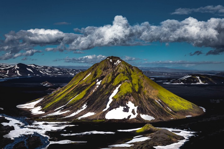 Aerial Photography, AGP Favorite, Ásahreppur, Europe, Fjallabaki, Highlands, Iceland, Maelifell, Travel, AGP, Alex G Perez, www.AGPfoto.com