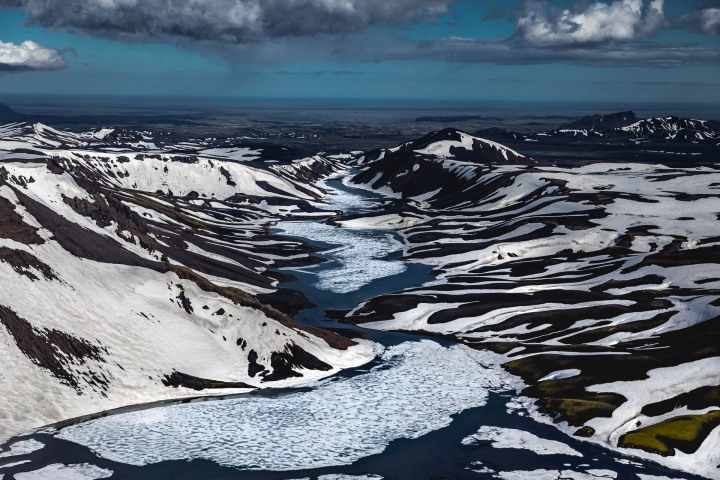 Aerial Photography, Ásahreppur, Europe, Fjallabaki, Highlands, Iceland, Travel
