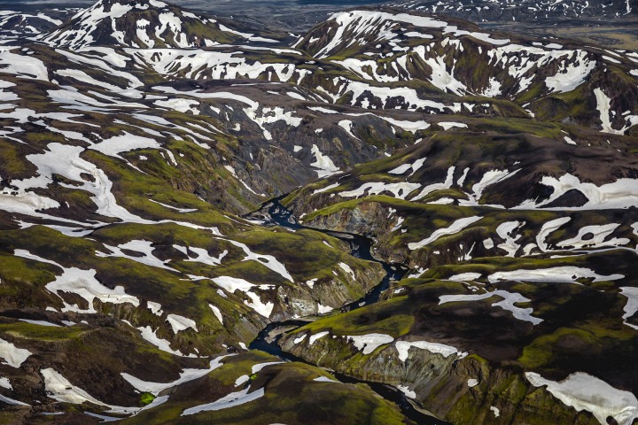 Aerial Photography, Ásahreppur, Europe, Fjallabaki, Highlands, Iceland, Travel