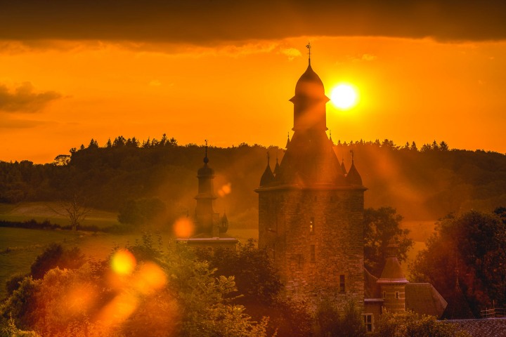 AGP Favorite, Castle, Epen, Europe, Netherlands, Sunset, Travel