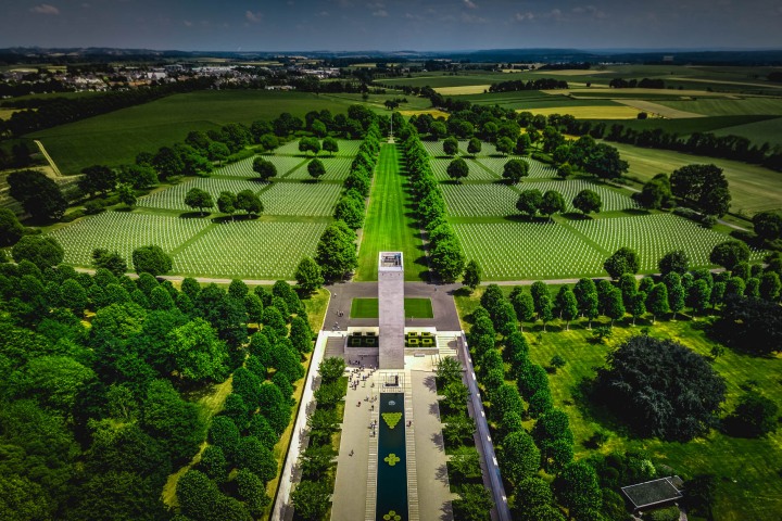 Aerial Photography, AGP Favorite, Europe, Military Cemetery, Netherlands, Travel