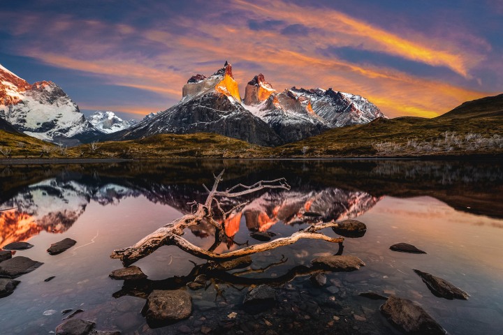 AGP Favorite, Chile, Mountains, Patagonia, South America, Sunrise, Torres del Paine, Travel