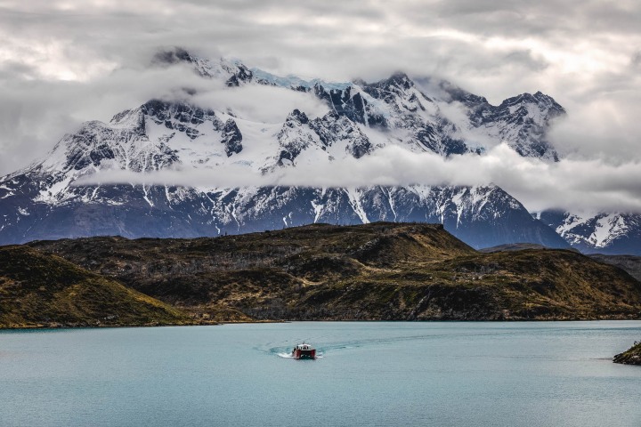 Cerro Paine Grande, Chile, Mountains, Patagonia, South America, Torres del Paine, Travel