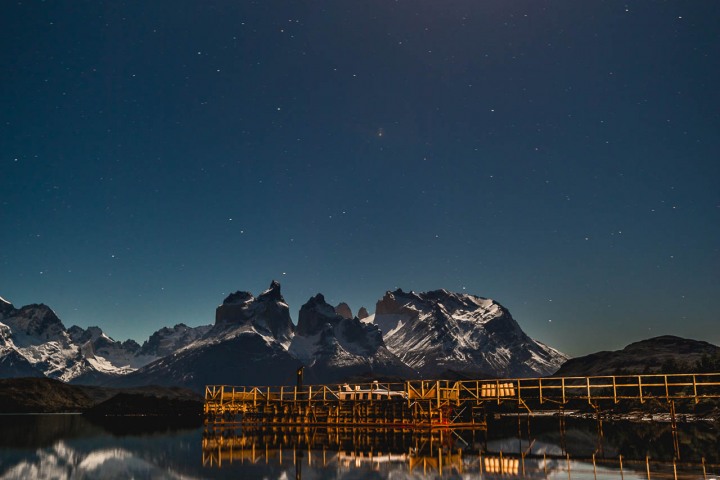 AGP Favorite, Astrophotography, Chile, Long Exposure, Moonlight, Mountains, Patagonia, South America, Torres del Paine, Travel
