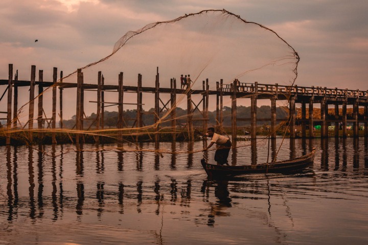 Asia, Burma, Mandalay, Myanmar, Travel, U Bein Bridge