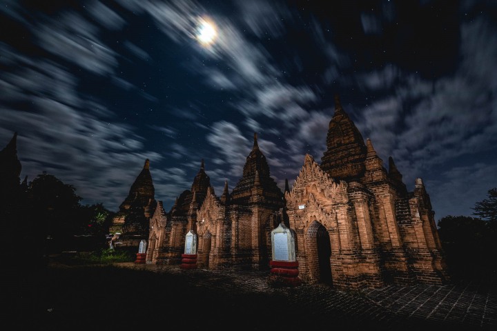 Asia, Bagan, Burma, Long Exposure, Myanmar, Old Bagan, Pagoda, Temple, Travel