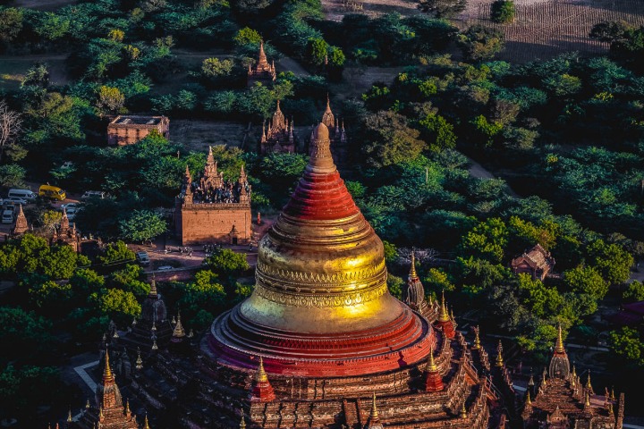 AGP Favorite, Asia, Bagan, Burma, Dhammayazika Pagoda, Myanmar, Old Bagan, Pagoda, Temple, Travel