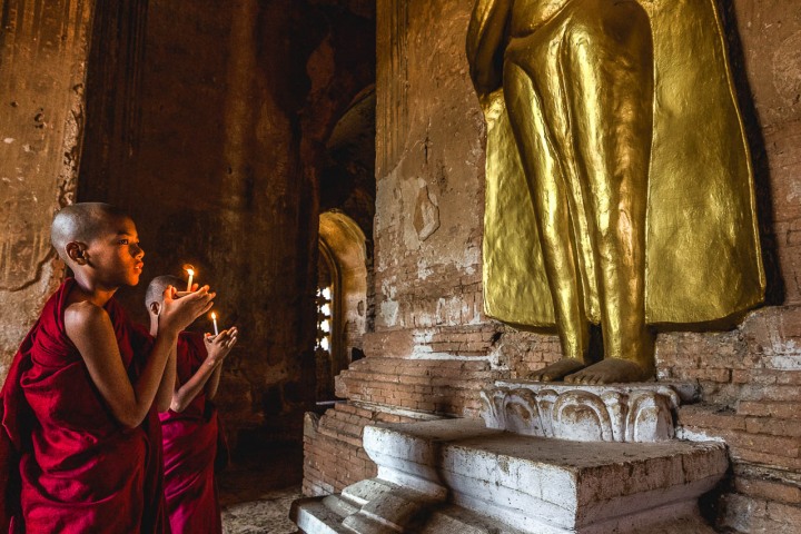 AGP Favorite, Asia, Bagan, Buddhists, Burma, Monk, Myanmar, Old Bagan, Pagoda, Temple, Travel