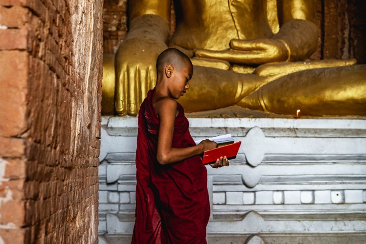 AGP Favorite, Asia, Bagan, Buddhists, Burma, Monk, Myanmar, Old Bagan, Pagoda, Temple, Travel