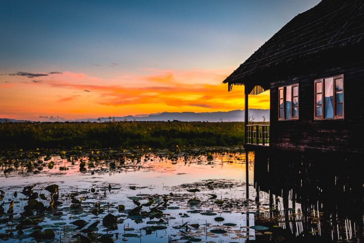 AGP Favorite, Asia, Burma, Inle Lake, Myanmar, Resort, Sunset, Travel