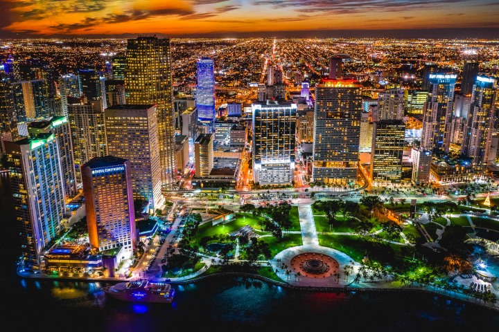 Aerial Photography, AGP Favorite, Brickell, Downtown, Florida, Miami, North America, Skyline, Sunset, Travel, United States, AGP, Alex G Perez, www.AGPfoto.com